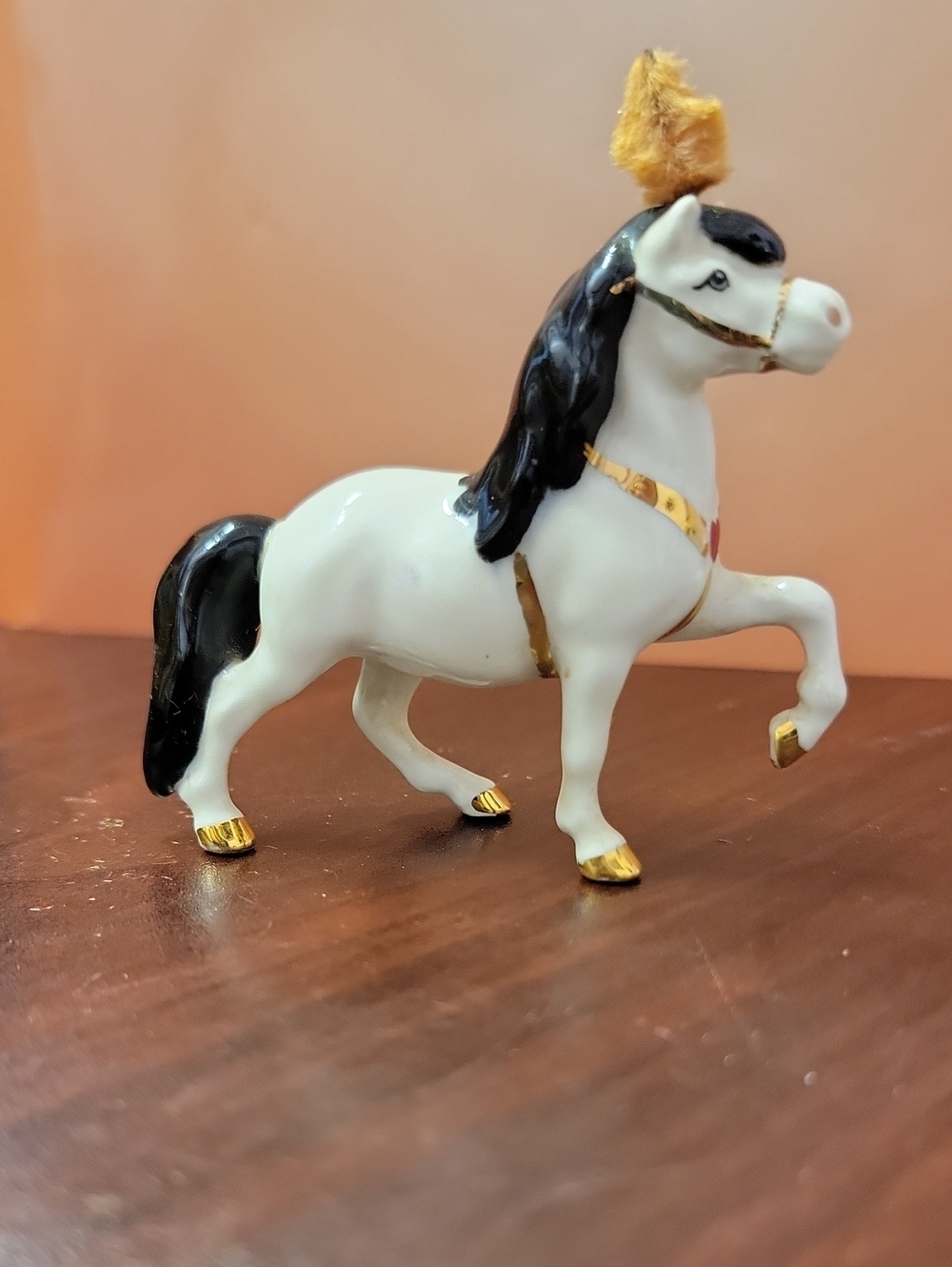 Vintage Old Monrovia Hagen Renaker Circus Horse Figurine